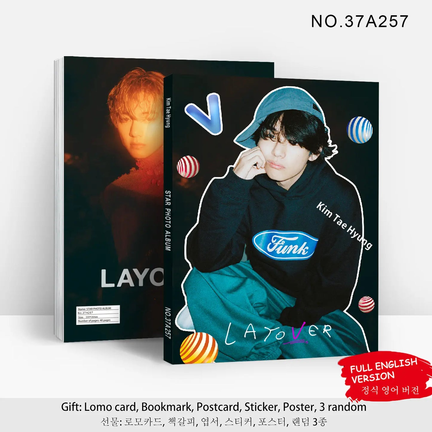 BTS V 'LAYOVER' PHOTOBOOK