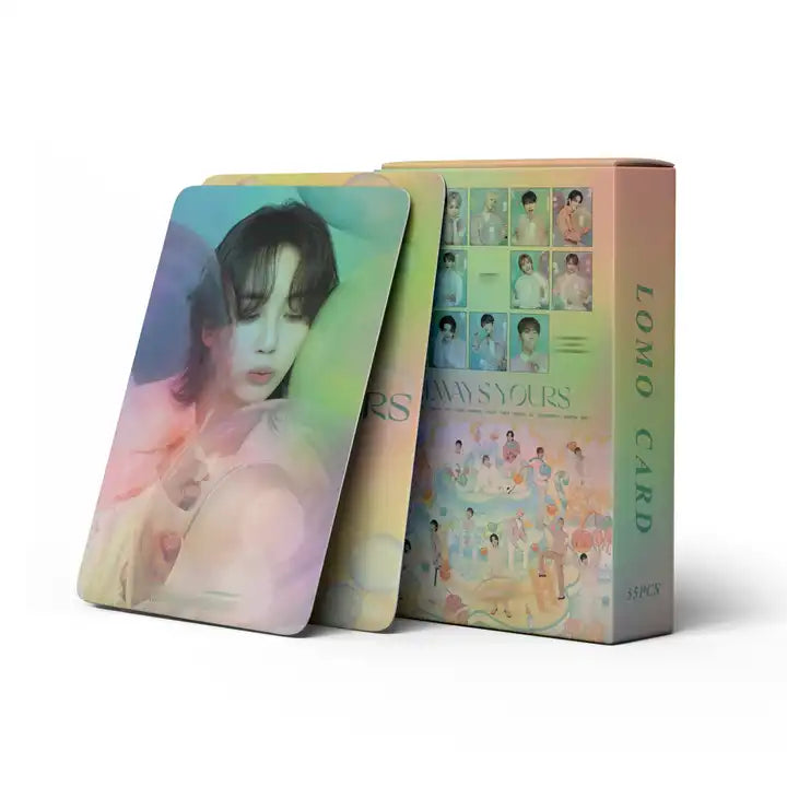 SEVENTEEN Always Yours Laser Photocard Holographic Photo Card Set