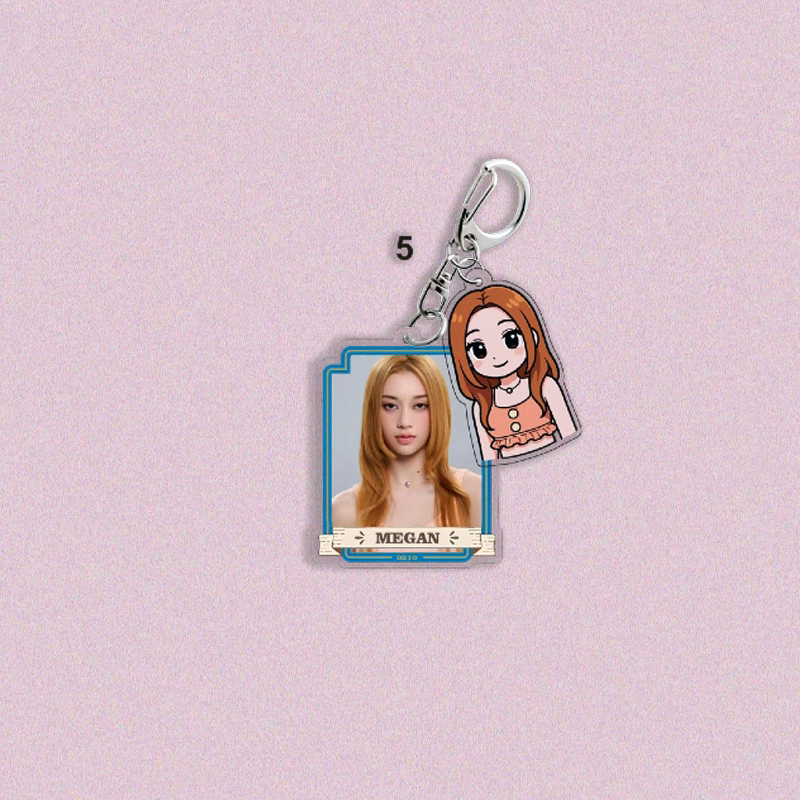 KATSEYE ACRYLIC KEYCHAIN