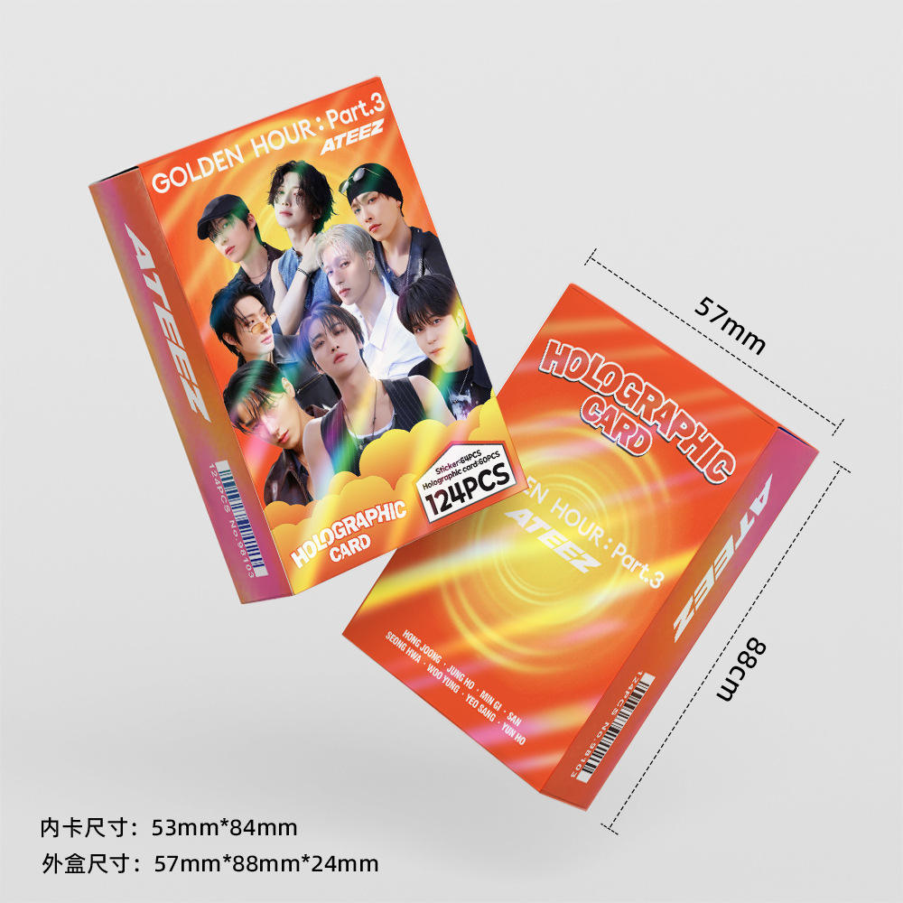 ATEEZ GOLDEN HOUR: PART 3 PHOTO CARD SET