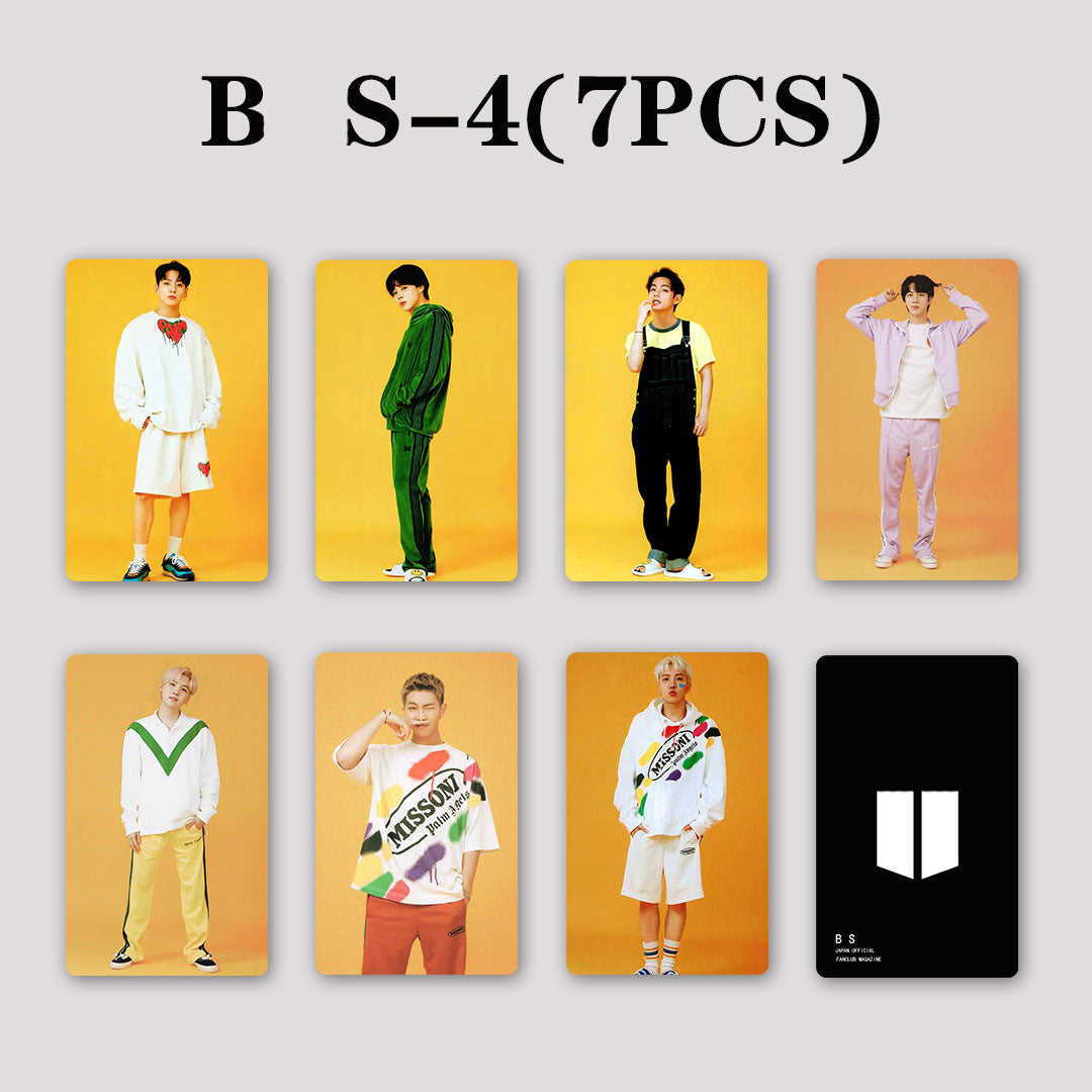 BTS Japan Fanclub Magazine Photocard Set