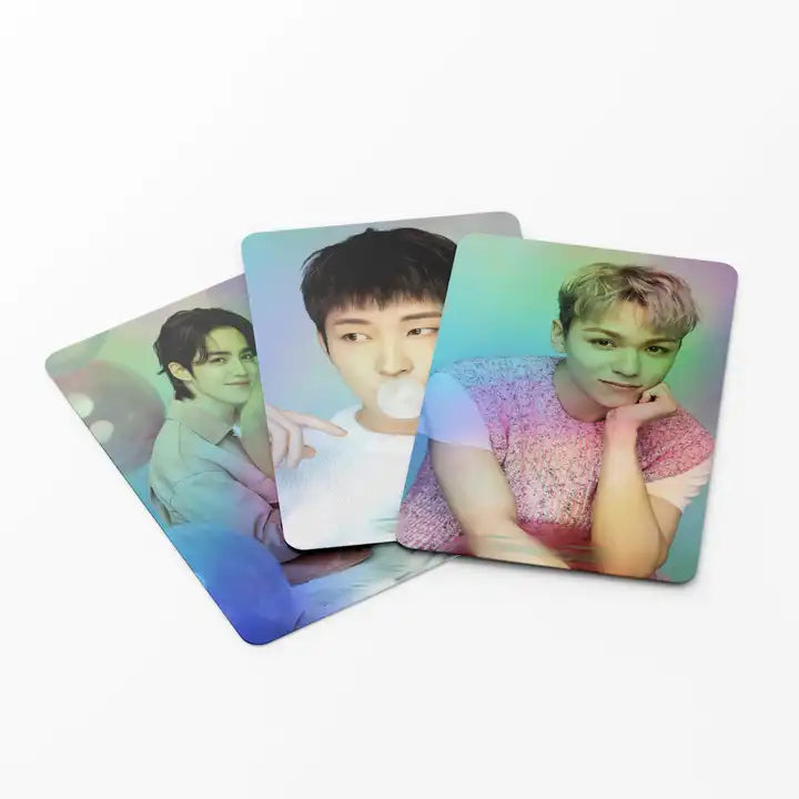 SEVENTEEN Always Yours Laser Photocard Holographic Photo Card Set