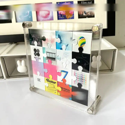 BTS Alubm Cover Discovery Puzzle with Acrylic Stand