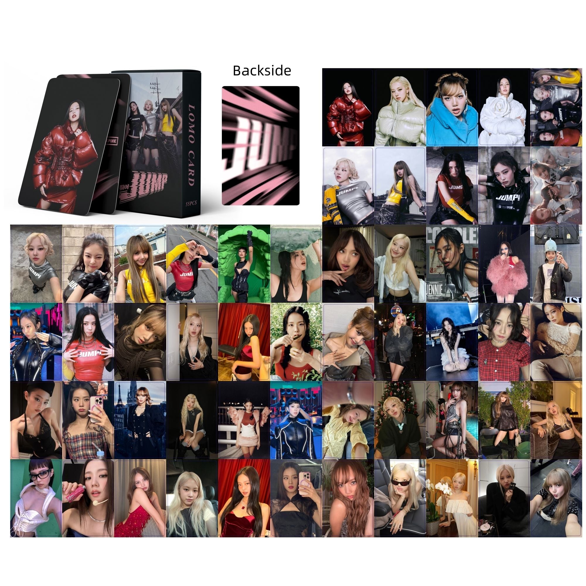 BLACKPINK JUMP PHOTO CARD SET