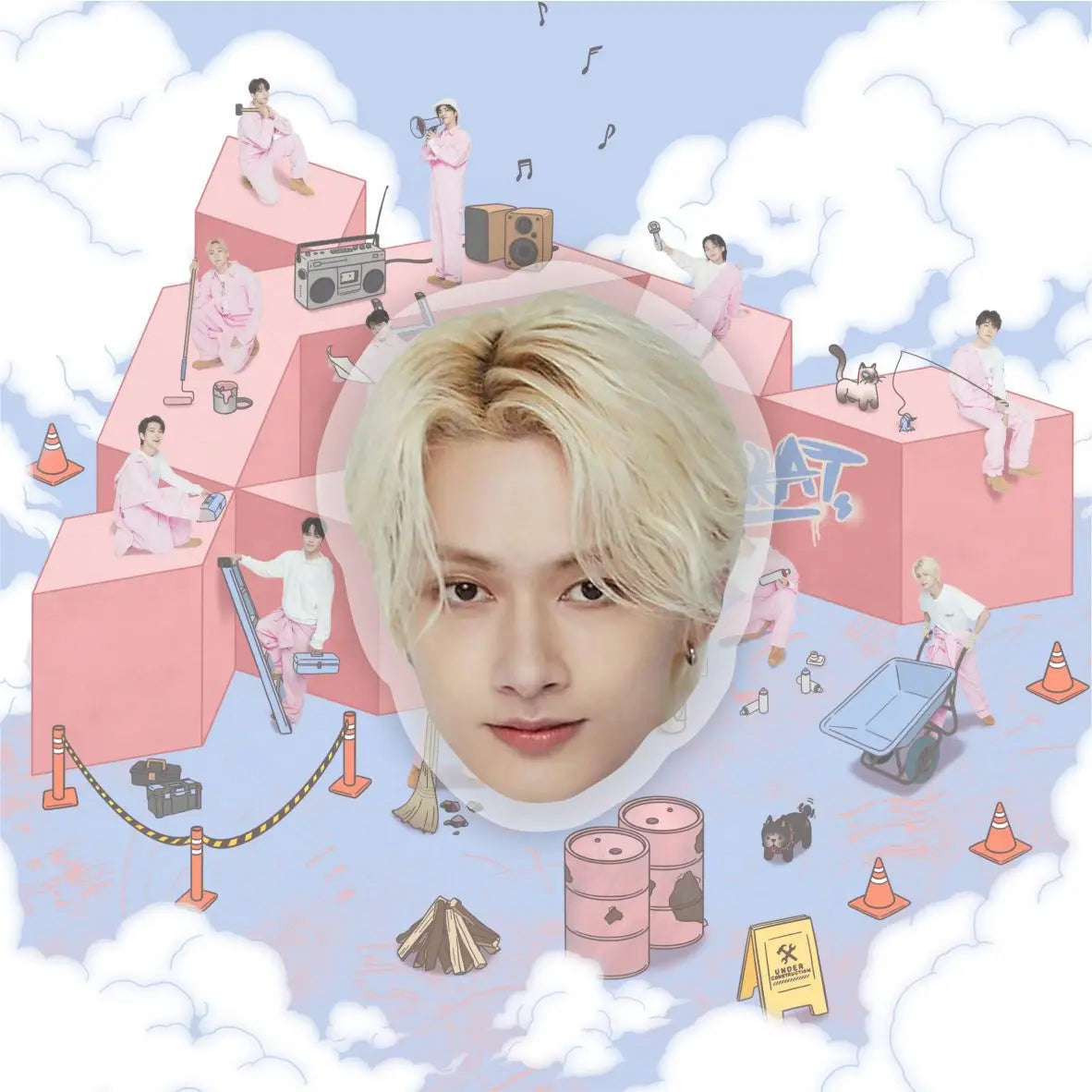 SEVENTEEN POP SOCKETS/PHONE HOLDER