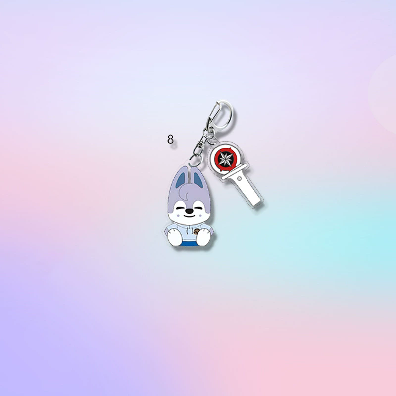 STRAY KIDS ACRYLIC KEYCHAIN