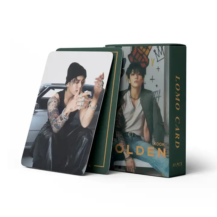 BTS JK GOLDEN PHOTO CARD SET