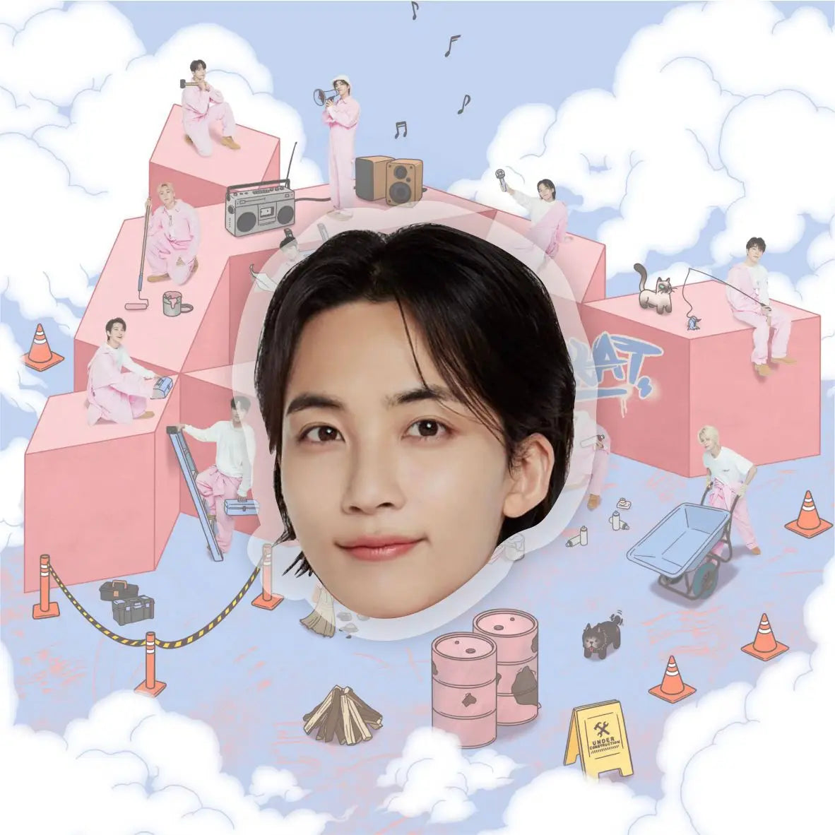 SEVENTEEN POP SOCKETS/PHONE HOLDER