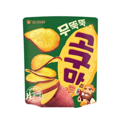 Orion's Muttuktuk Sweet Potato Chips (오리온 무뚝뚝 고구마칩)