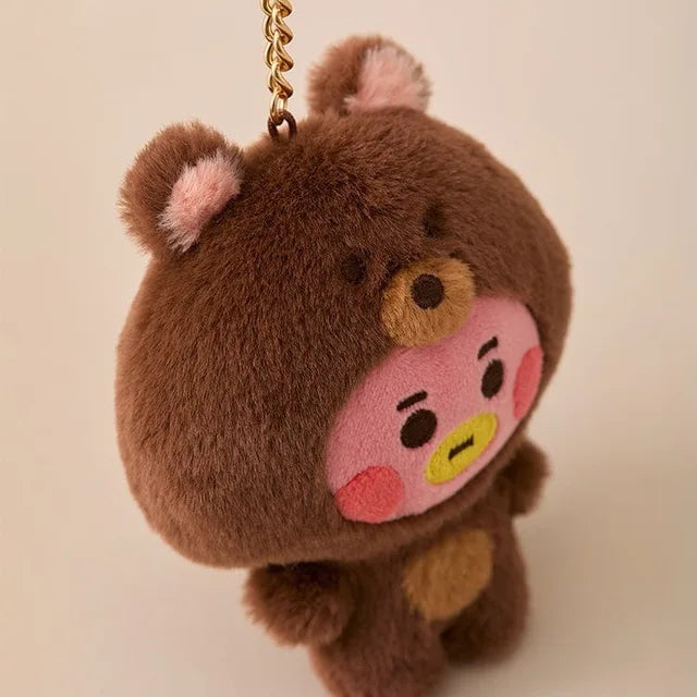 BT21 BABY Zoo Series Plush Doll Keychain