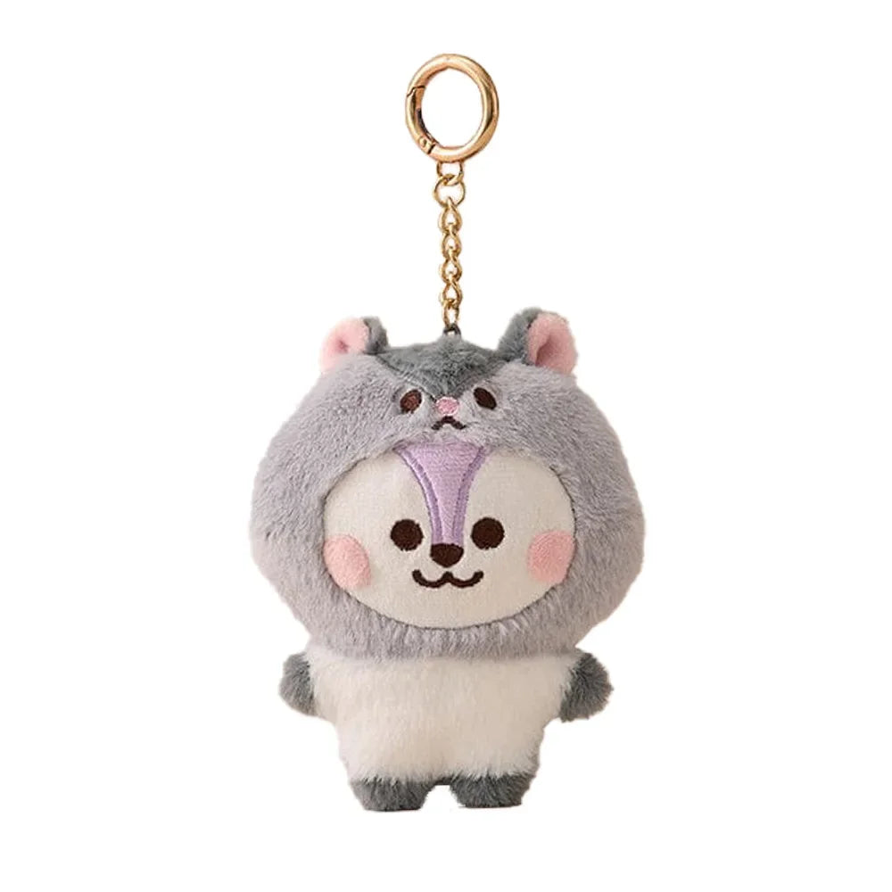 BT21 BABY Zoo Series Plush Doll Keychain