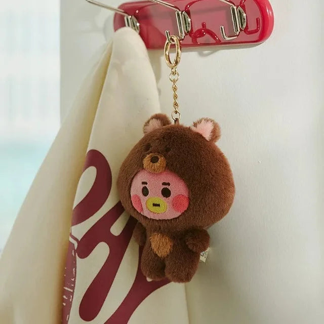 BT21 BABY Zoo Series Plush Doll Keychain