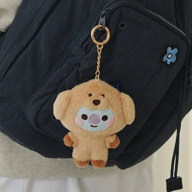 BT21 BABY Zoo Series Plush Doll Keychain