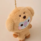 BT21 BABY Zoo Series Plush Doll Keychain