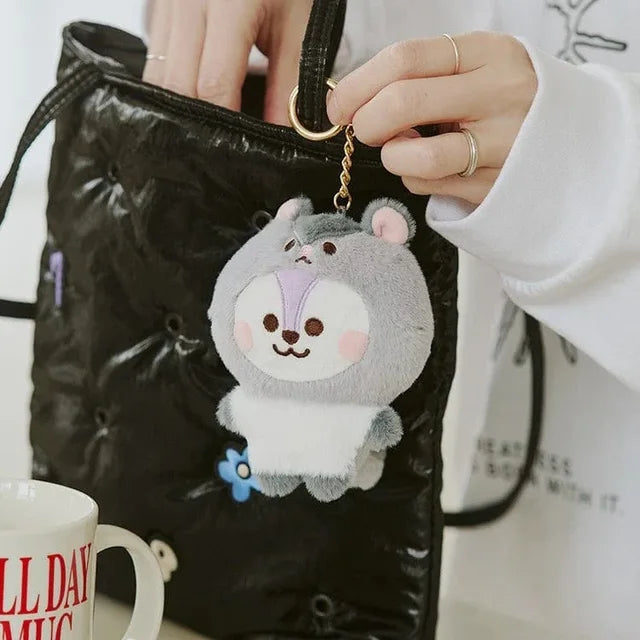 BT21 BABY Zoo Series Plush Doll Keychain