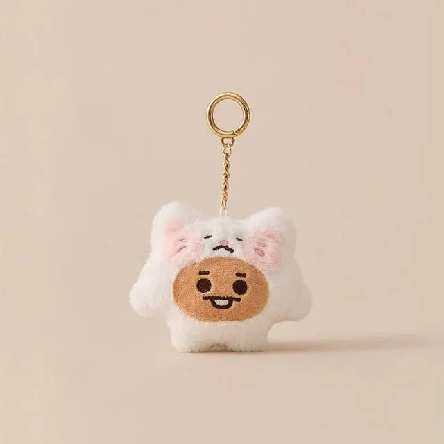BT21 BABY Zoo Series Plush Doll Keychain