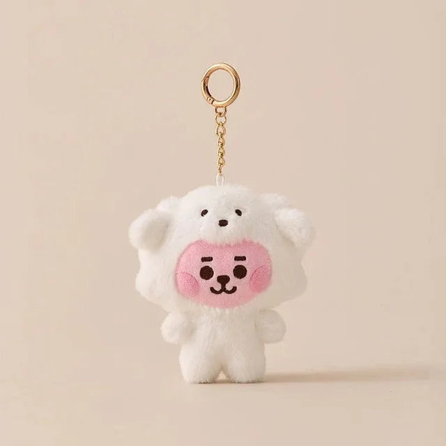 BT21 BABY Zoo Series Plush Doll Keychain