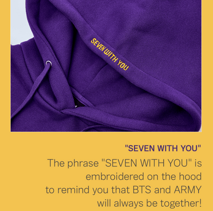 BTS JIMIN 'ARTIST-MADE' WITH YOU HOODIE