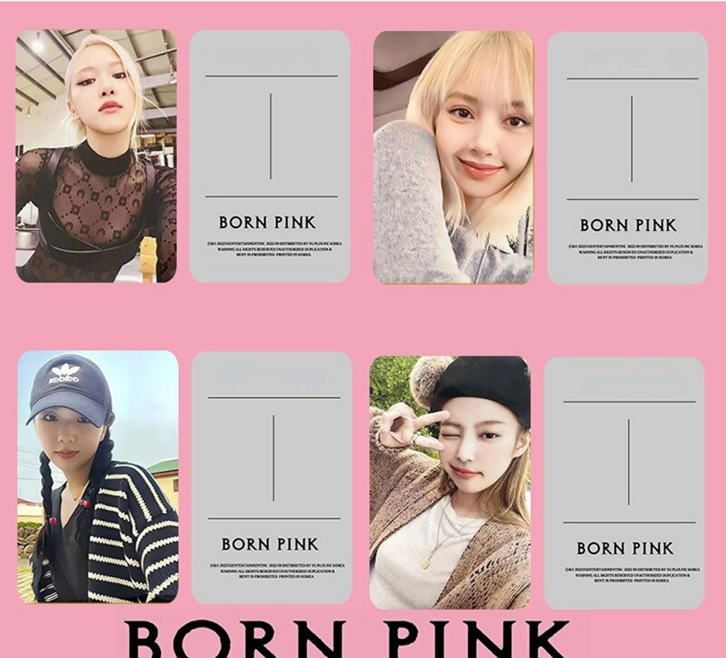 BLACKPINK 'BORN PINK' PHOTO CARD SET