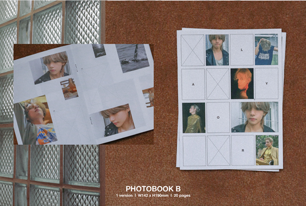 BTS V - LAYOVER 1ST SOLO ALBUM