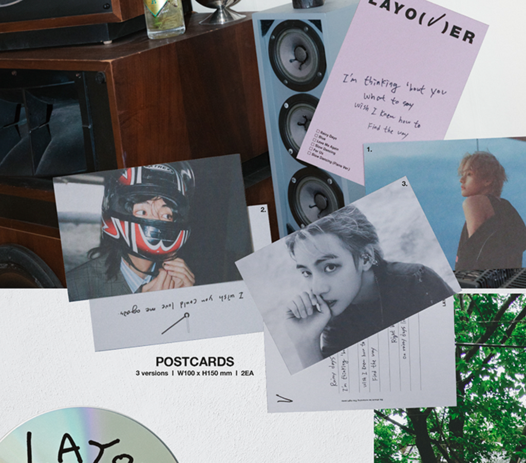 BTS V - LAYOVER 1ST SOLO ALBUM