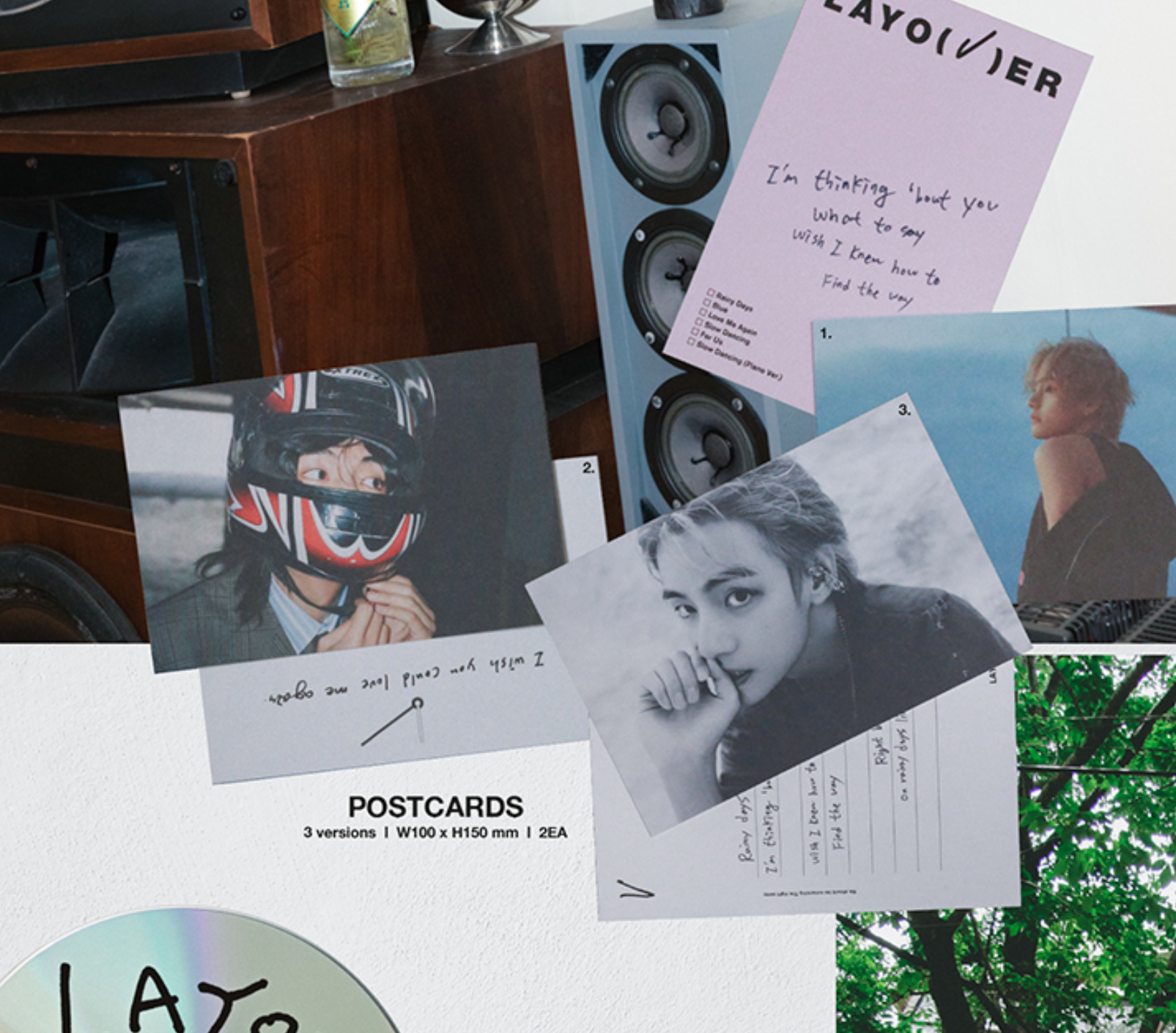 BTS V - LAYOVER 1ST SOLO ALBUM