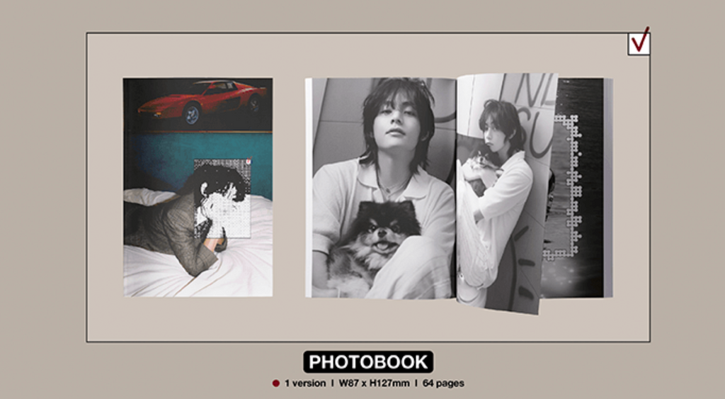 BTS V - LAYOVER 1ST SOLO ALBUM