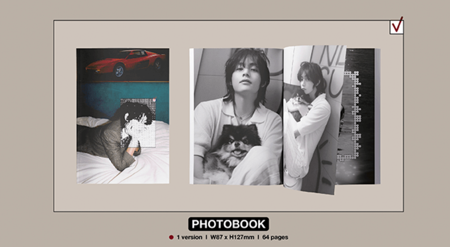 BTS V - LAYOVER 1ST SOLO ALBUM