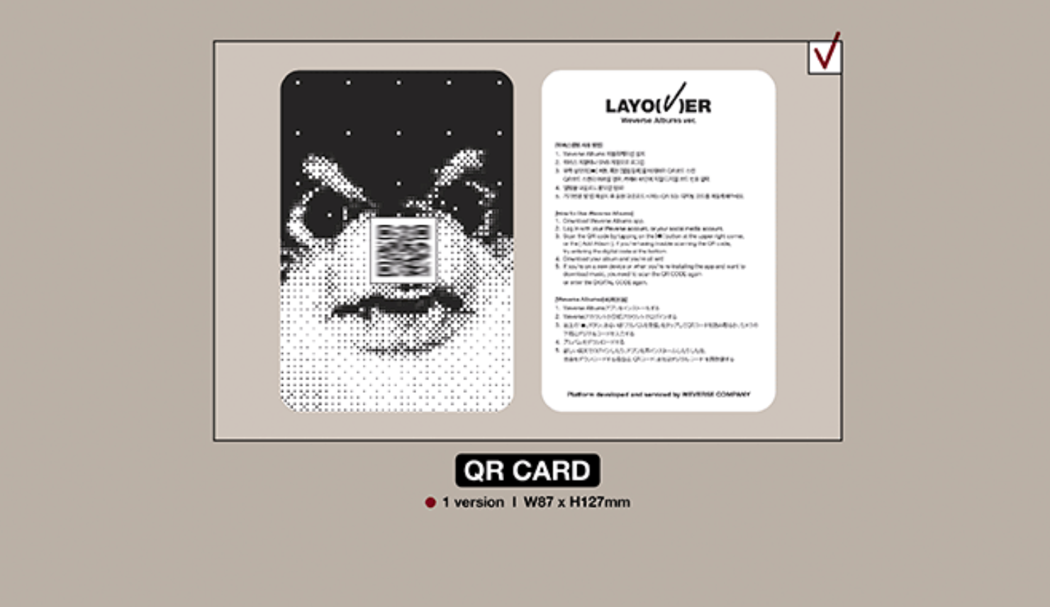 BTS V - LAYOVER 1ST SOLO ALBUM