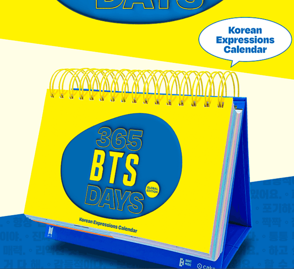 BTS - 365 BTS DAYS KOREAN EXPRESSIONS CALENDAR