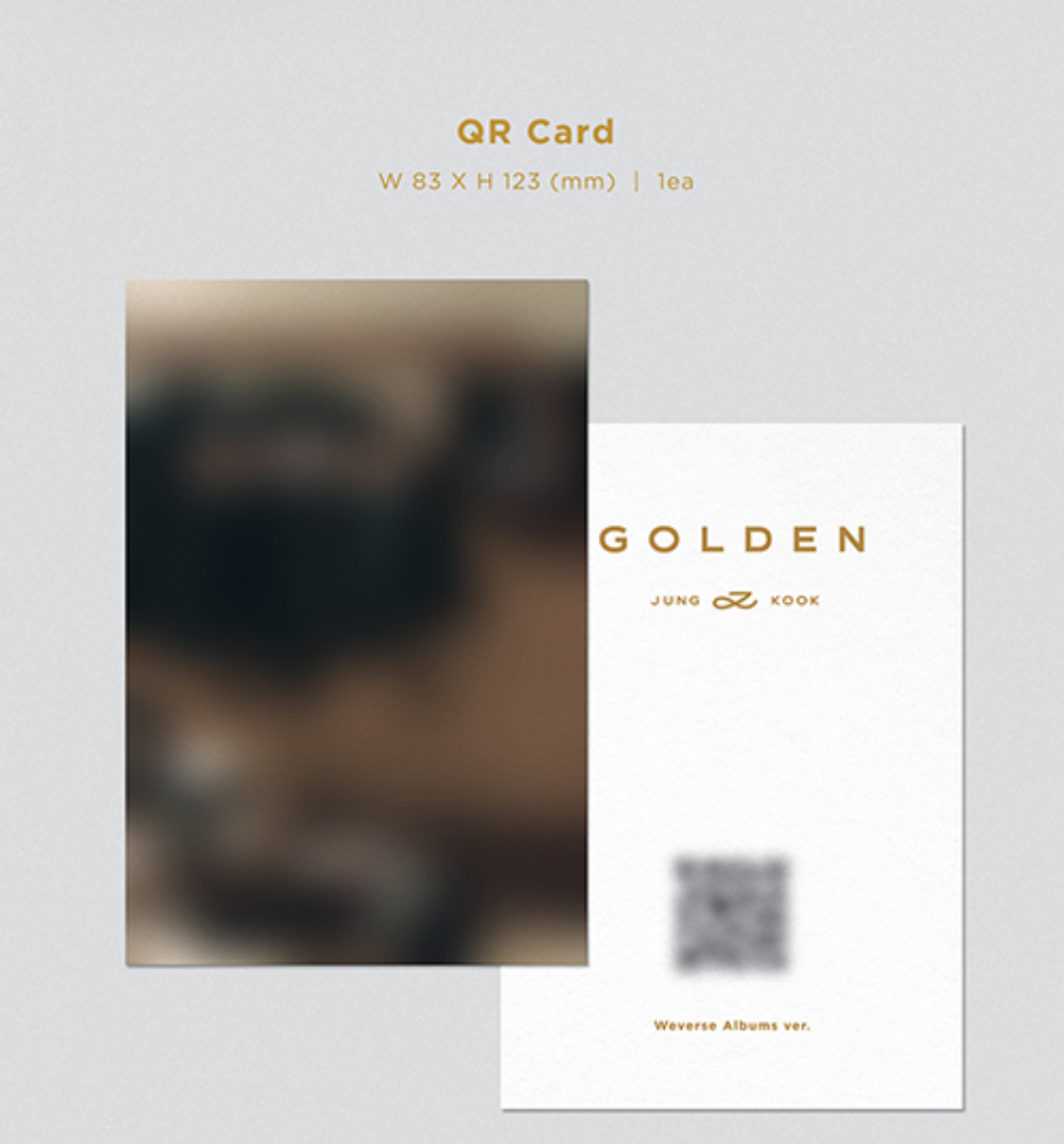Jung Kook (BTS) 'GOLDEN' (Random) + WEVERSE GIFT