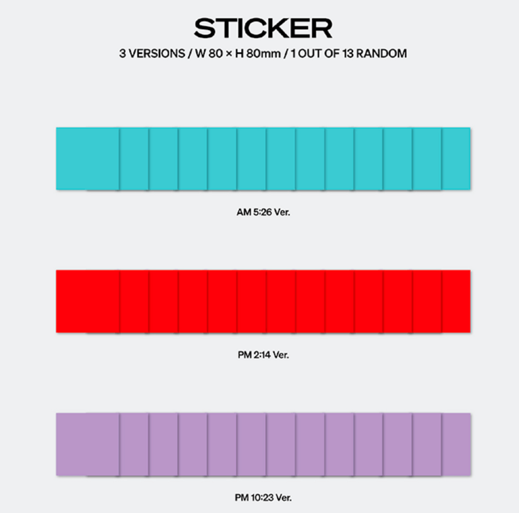 SEVENTEEN - 11th Mini Album 'SEVENTEENTH HEAVEN' - RANDOM