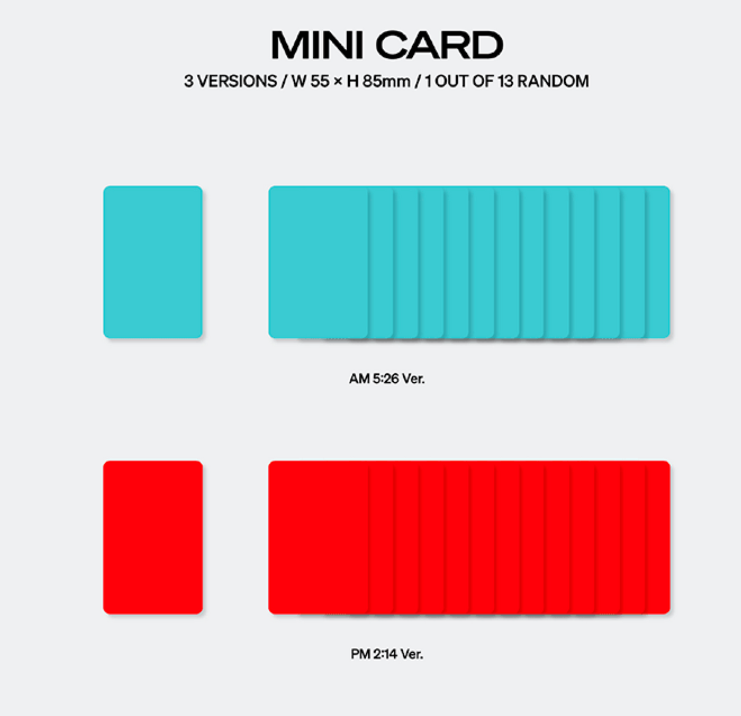 SEVENTEEN - 11th Mini Album 'SEVENTEENTH HEAVEN' - RANDOM