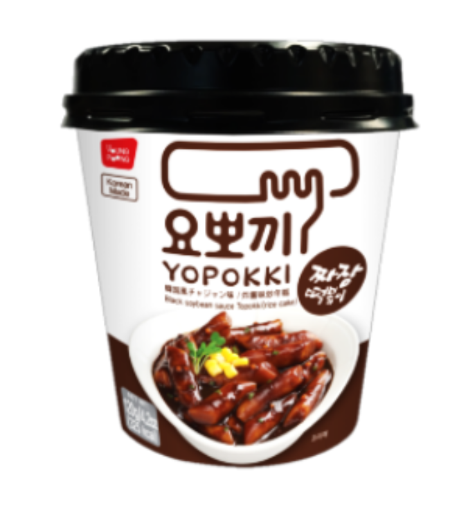 Yopokki Jajang Tteokbokki (요뽀끼 짜장떡볶이)