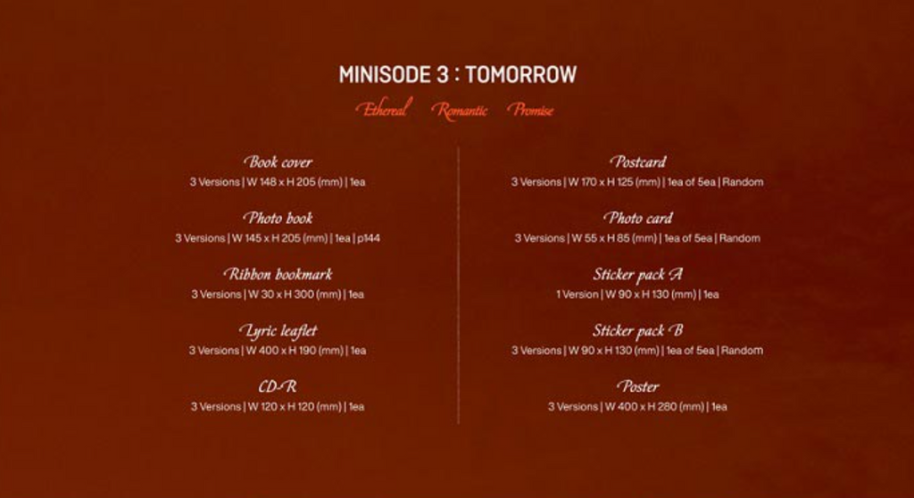 TXT – Minisode 3: TOMORROW