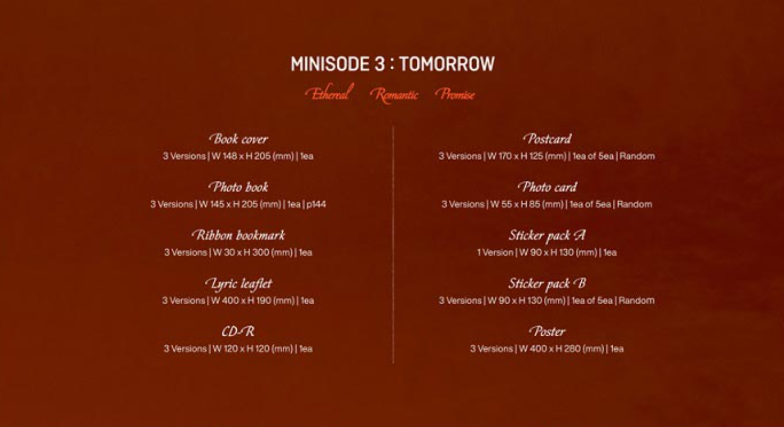 TXT – Minisode 3: TOMORROW