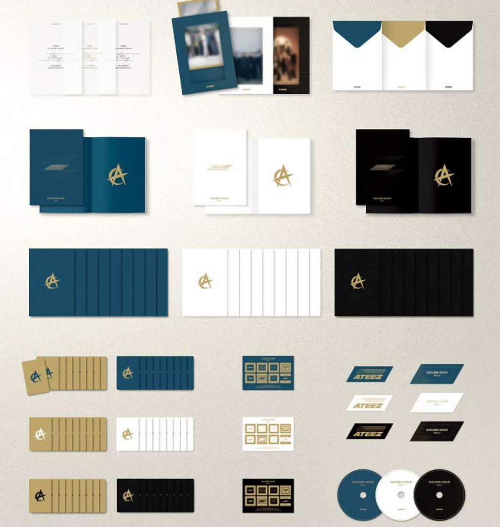 ATEEZ 10TH MINI ALBUM – GOLDEN HOUR : Part.1