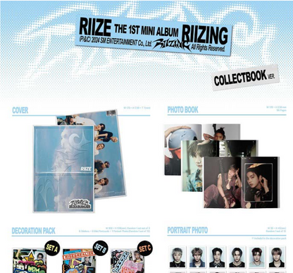 RIIZE The 1st Mini Album – RIIZING (Collect Book Ver.)