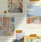 Walking in Seoul Postcard