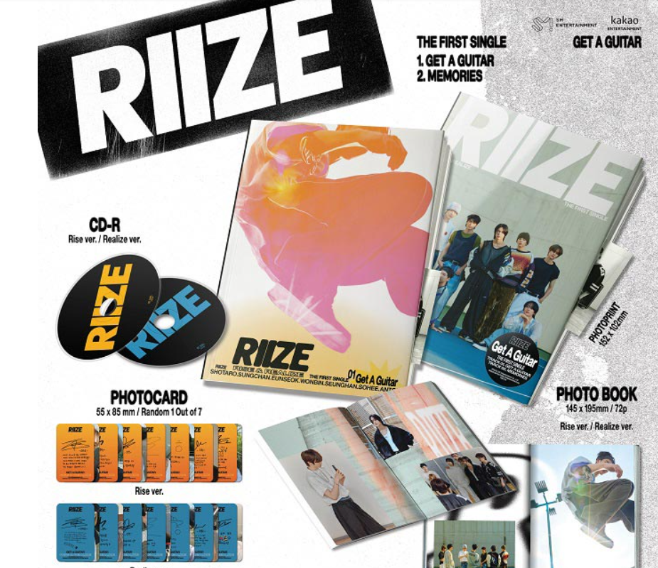 RIIZE Single Album Vol. 1 – Get A Guitar