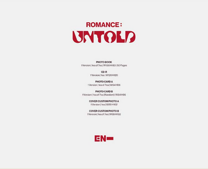 ENHYPEN - ROMANCE: Untold