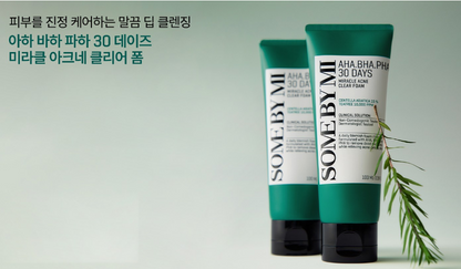 Somebymi AHA BHA PHA 30 Days Miracle Acne Clear Foam