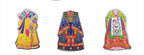 Hanbok Fridge Magnets