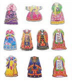 Hanbok Fridge Magnets