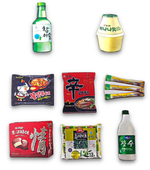 K-snack Fridge Magnet