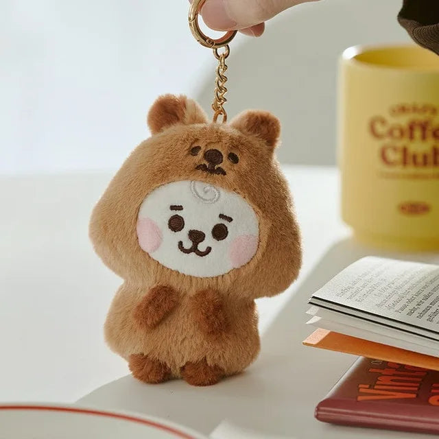 BT21 BABY Zoo Series Plush Doll Keychain