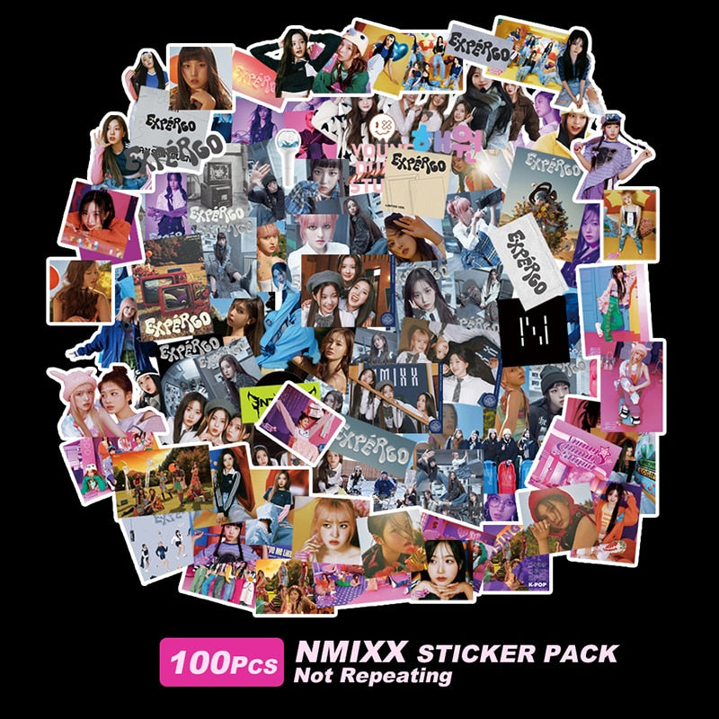NMIXX PHOTO CARD SET/STICKERS