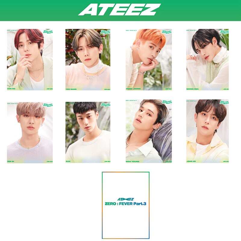 ATEEZ ZERO: FEVER PART 3 LOMO CARDS