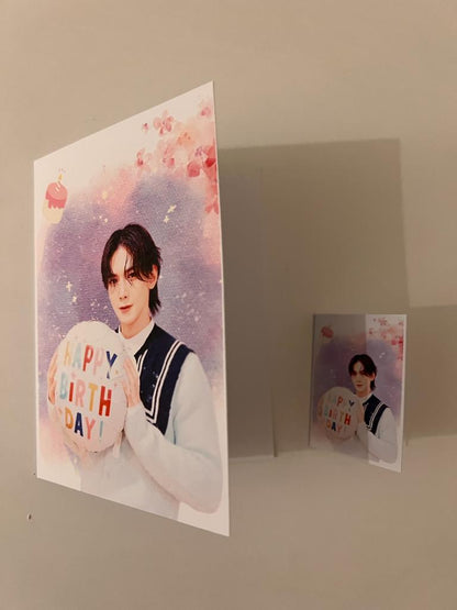 K-POP Greeting Cards