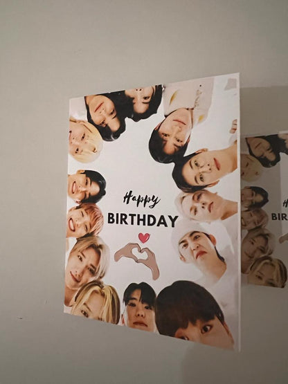 K-POP Greeting Cards